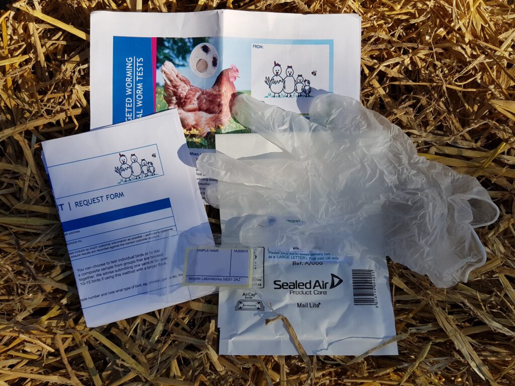 Chicken Trippers Health Check and Worm Test